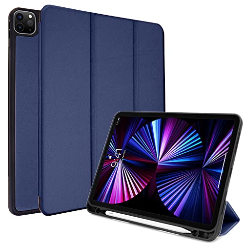 [Smart Case] Slim Stand Cover with Auto Sleep/Wake for Apple iPad Pro 12.9" (6th / 5th / 3rd / 2nd Generation)