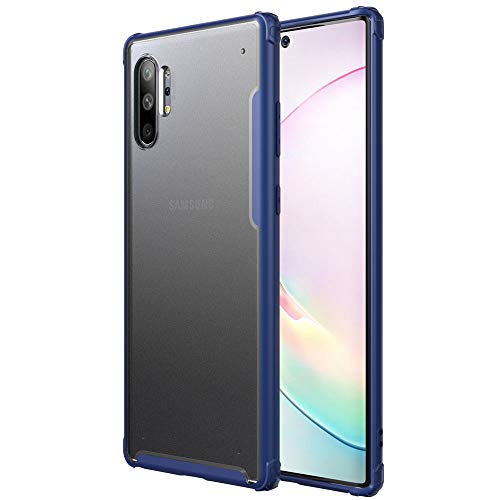 [Fusion FX Case] Slim & Light Tough Fused Gel Bumper & Hard Back Matte Case for Samsung Galaxy Note 10 Plus