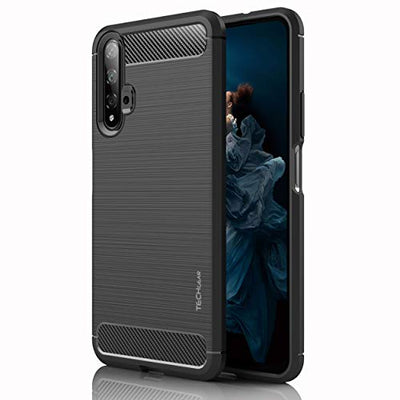 [Stealth Case] Huawei Nova 5T Soft Protective Slim Cover with Carbon Fibre Detailing