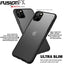 [Fusion FX Case] Slim & Light Tough Fused Gel Bumper & Hard Back Matte Case for iPhone 11 Pro Max