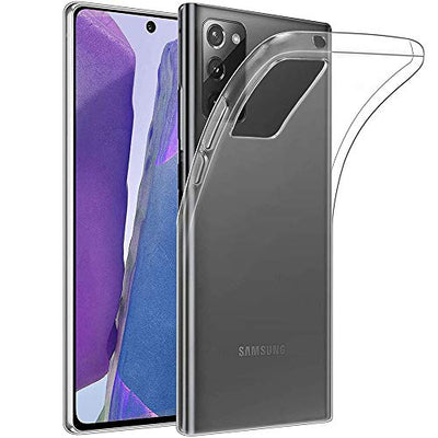 [AirFlex Case] Crystal Clear Slim & Light, Protective,  Soft Gel Cover for Samsung Galaxy Note 20