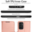 [Wallet Case] Protective Cover with Cash & Card Holder, Stand and Wrist Strap For Samsung Galaxy A04s / A13 5G