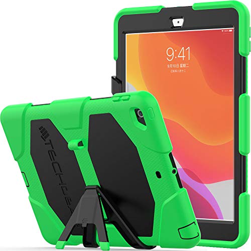 [G-SHOCK Case] Heavy Duty Long Survival Screen Protector Case for iPad 10.2" 2021, 2020, 2019 [9th/8th/7th Generation]