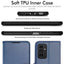 [Wallet Case] Protective Cover with Cash & Card Holder, Stand and Wrist Strap For Samsung Galaxy A04s / A13 5G