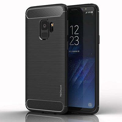 [Stealth Case] Samsung Galaxy S9 Soft Protective Slim Cover with Carbon Fibre Detailing