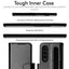 [Leather Wallet Case] Protective Cover with Cash & Card Holder, Stand and Wrist Strap For Samsung Galaxy Z Fold 4