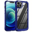 [Fusion Armour Case] Premium Hybrid Tough Heavy Duty, Rugged, Clear Back Bumper Case for Apple iPhone 14 6.1"