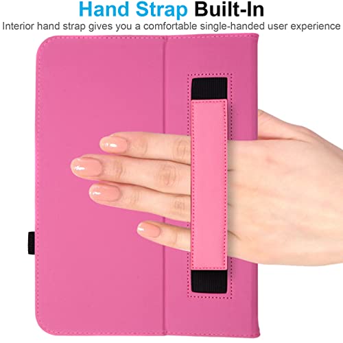 [Folio Case] Smart Cover Stand with Auto Sleep/Wake & Hand Strap For Apple iPad 11th & 10th Generation, iPad 2025 / 2022