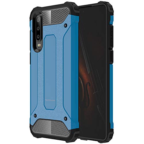 [Tough Armoured Case] ShockProof Dual-Layer Protective Heavy Duty Cover for Huawei P30
