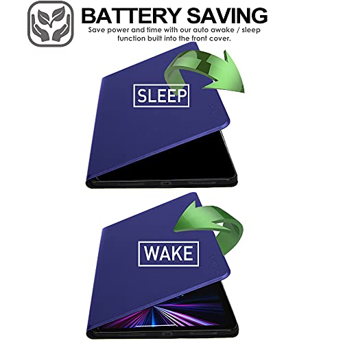 [Smart Case] Slim Stand Cover with Auto Sleep/Wake for Apple iPad Pro 11" 2022, 2021, 2020 & 2018 [4th, 3rd, 2nd & 1st Generations]