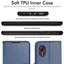 [Wallet Case] Protective Cover with Cash & Card Holder, Stand and Wrist Strap For Samsung Galaxy XCover 5