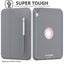 [D-FENCE Case] Tough & Rugged Smart Case For Apple iPad 11th & 10th Generation, iPad 2025 / 2022