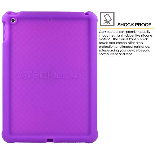 [Bumper Case] Shockproof Soft Easy Grip Case for Apple iPad 9.7" (2018/2017)