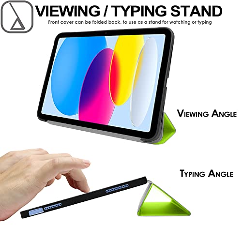 [Smart Case] Slim Stand Cover with Auto Sleep/Wake for Apple iPad 11th & 10th Generation, iPad 2025 / 2022