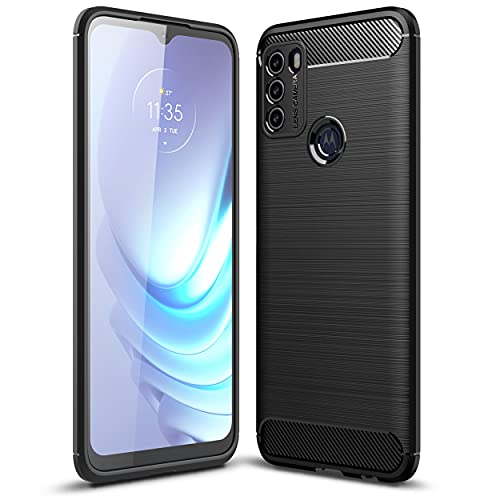 [Stealth Case] Motorola Moto G50 Soft Protective Slim Cover with Carbon Fibre Detailing