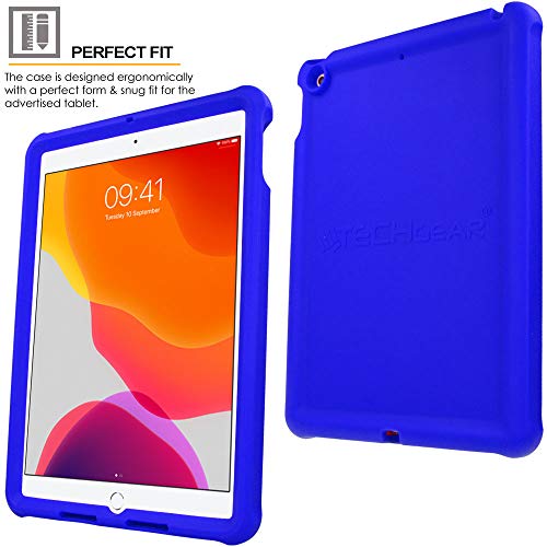 [Bumper Case] Shockproof Soft Easy Grip Case for Apple iPad 10.2", 9th / 8th / 7th Generation