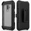 [Contender Case] Samsung Galaxy S9 Plus Heavy Duty Case with Built-in Screen Protector, 360 [Full Body] Protective Cover with Kick Stand