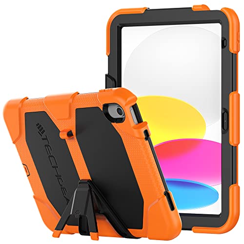 [G-SHOCK Case] Heavy Duty Long Survival Screen Protector Case for Apple iPad 11th & 10th Generation, iPad 2025 / 2022