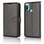 [Wallet Case] Protective Cover with Cash & Card Holder, Stand and Wrist Strap For Motorola Moto E20 / E30