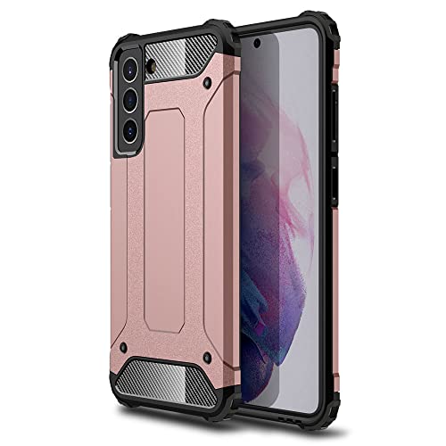 [Tough Armoured Case] ShockProof Dual-Layer Protective Heavy Duty Cover for Samsung Galaxy S21 FE