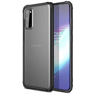 [Fusion FX Case] Slim & Light Tough Fused Gel Bumper & Hard Back Matte Case for Samsung Galaxy S20