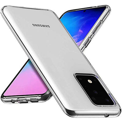 [AirFlex Case] Crystal Clear Slim & Light, Protective,  Soft Gel Cover for Samsung Galaxy S20 Ultra