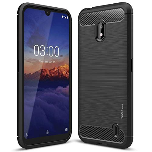 [Stealth Case] Nokia 3.2 Soft Protective Slim Cover with Carbon Fibre Detailing