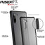 [Fusion FX Case] Slim & Light Tough Fused Gel Bumper & Hard Back Matte Case for Samsung Galaxy Note 10