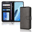 [Wallet Case] Protective Cover with Cash & Card Holder, Stand and Wrist Strap For Oppo Reno 7