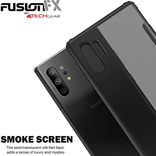 [Fusion FX Case] Slim & Light Tough Fused Gel Bumper & Hard Back Matte Case for Samsung Galaxy Note 10 Plus