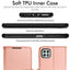 [Wallet Case] Protective Cover with Cash & Card Holder, Stand and Wrist Strap For Samsung Galaxy A22 5G