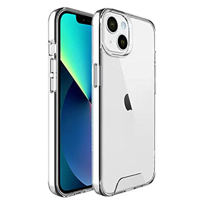 [Fusion HD Case] Shockproof Fused Gel Bumper & Hard Back Slim Clear Cover for iPhone 12 Mini