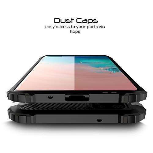 [Tough Armoured Case] ShockProof Dual-Layer Protective Heavy Duty Cover for Samsung Galaxy S20 Plus