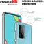 [Fusion HD Case] Shockproof Fused Gel Bumper & Hard Back Slim Clear Cover for Samsung Galaxy A54 5G