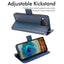 [Wallet Case] Protective Cover with Cash & Card Holder, Stand and Wrist Strap For Nokia X10 / X20