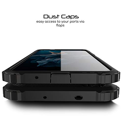 [Tough Armoured Case] ShockProof Dual-Layer Protective Heavy Duty Cover for Honor 20