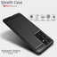 [Stealth Case] Samsung Galaxy S21 Ultra Soft Protective Slim Cover with Carbon Fibre Detailing