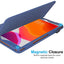 [Folio Case] Smart Cover Stand with Auto Sleep/Wake & Hand Strap For Apple iPad 10.2" 2021 / 2020 / 2019 [9th / 8th / 7th Generation]