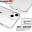[Fusion HD Case] Shockproof Fused Gel Bumper & Hard Back Slim Clear Cover for iPhone 13 Pro Max