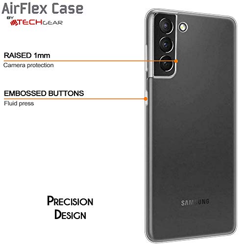 [AirFlex Case] Crystal Clear Slim & Light, Protective,  Soft Gel Cover for Samsung Galaxy S23