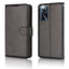 [Wallet Case] Protective Cover with Cash & Card Holder, Stand and Wrist Strap For Oppo A16s