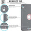 [D-FENCE Case] Tough & Rugged Smart Case For Apple iPad 11th & 10th Generation, iPad 2025 / 2022