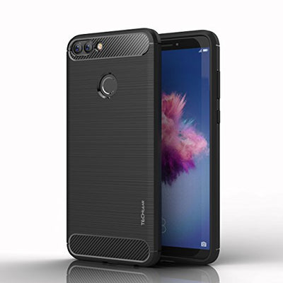 [Stealth Case] Huawei P Smart 2018 Soft Protective Slim Cover with Carbon Fibre Detailing