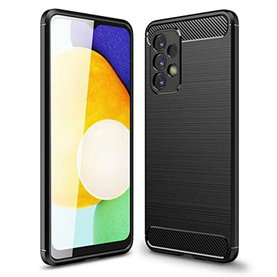 [Stealth Case] Samsung Galaxy A23 5G Soft Protective Slim Cover with Carbon Fibre Detailing