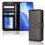 [Wallet Case] Protective Cover with Cash & Card Holder, Stand and Wrist Strap For Oppo Find X3 Neo 5G