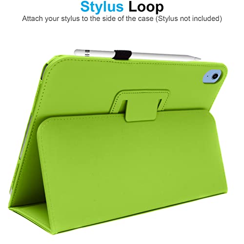 [Folio Case] Smart Cover Stand with Auto Sleep/Wake & Hand Strap For Apple iPad 11th & 10th Generation, iPad 2025 / 2022