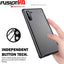 [Fusion FX Case] Slim & Light Tough Fused Gel Bumper & Hard Back Matte Case for Samsung Galaxy Note 10