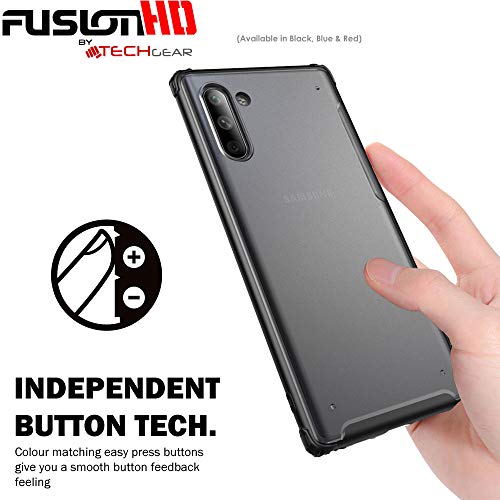 [Fusion FX Case] Slim & Light Tough Fused Gel Bumper & Hard Back Matte Case for Samsung Galaxy Note 10