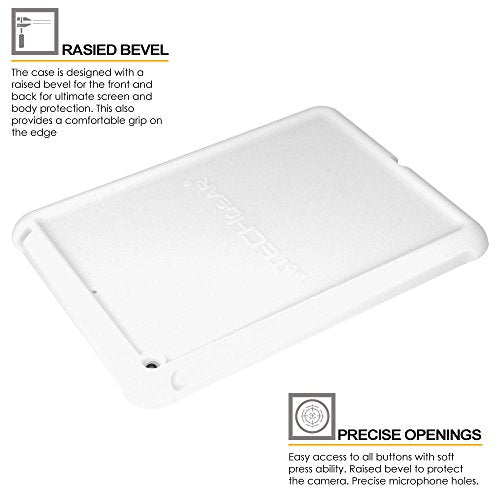[Bumper Case] Shockproof Soft Easy Grip Case for Apple iPad 9.7" (2018/2017)