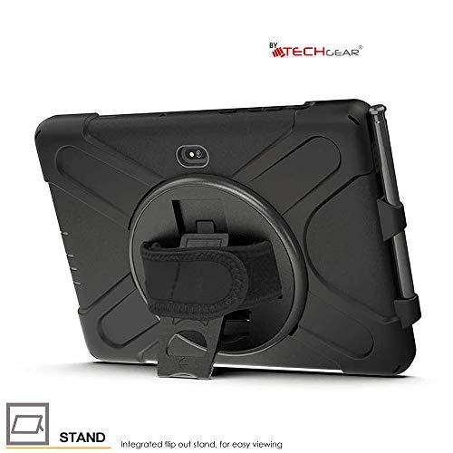 [X-Case] Rugged Armour Case with Stand, Hand & Shoulder Strap for Samsung Galaxy Tab Active 4 Pro / Active Pro 10.1" (SM-T540 T630 T637)